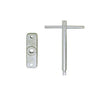 Frelan Hardware Locks & Latches Frelan - NP Rim budget lock c/w key
