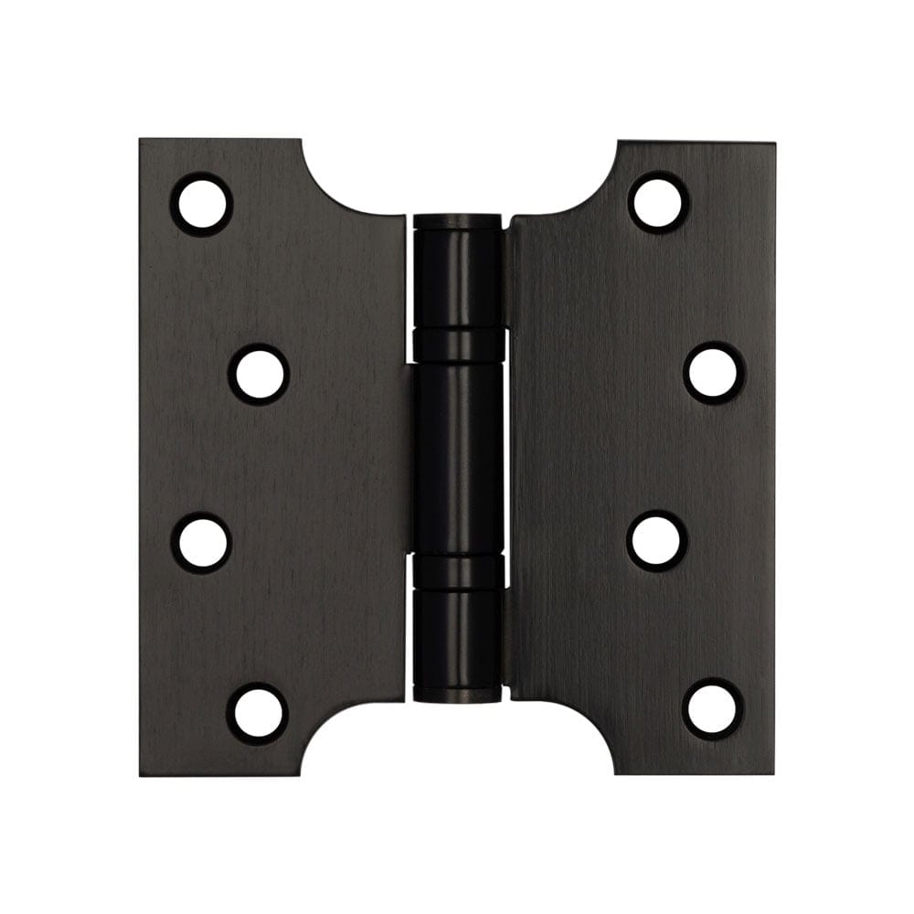 Frelan Hardware Hinges Black / Parliament Hinges / 4" x (102mm) Frelan - Parliament Ball Bearing Hinge 102x102x3mm Matt Black