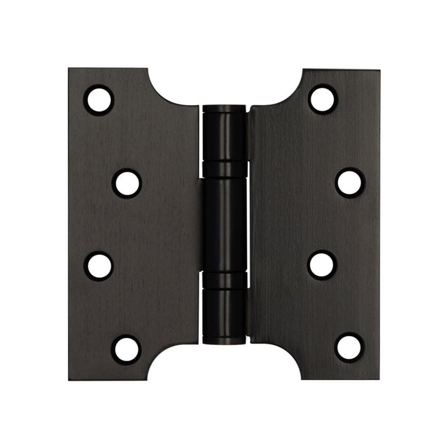 Frelan Hardware Hinges Black / Parliament Hinges / 4" x (102mm) Frelan - Parliament Ball Bearing Hinge 102x102x3mm Matt Black