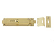 Frelan Hardware Accessories Polished Brass / Straight Surface Bolts Frelan - PB Door bolt
