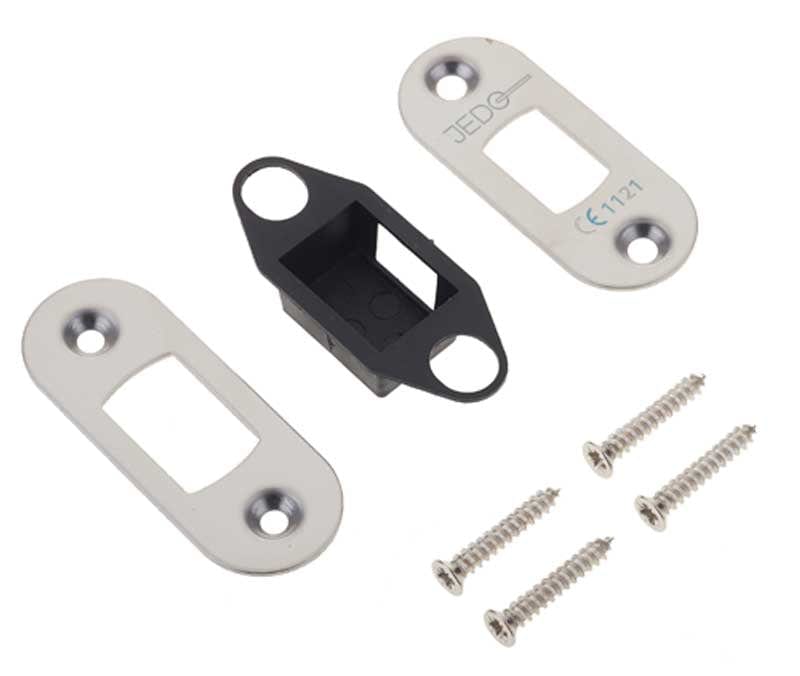 Frelan Hardware Accessories Polished Stainless Steel / Spares & Accessories Frelan - PSS Radiused accessory pack for JL-HDB hvy duty bolt