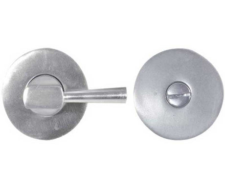 Frelan Hardware Door Furniture Satin Anodised Aluminium / No / Easy Turn & Release Frelan - SAA Easy Turn & Release without Indicator