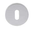 Frelan Hardware Door Furniture Satin Anodised Aluminium / Mortice Key Profile Escutcheons Frelan - SAA Std keyway escutcheon