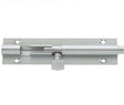 Frelan Hardware Accessories Satin Chrome / Straight Surface Bolts / 200mm / 8" Frelan - SC 200x38mm STR Barrel Bolt