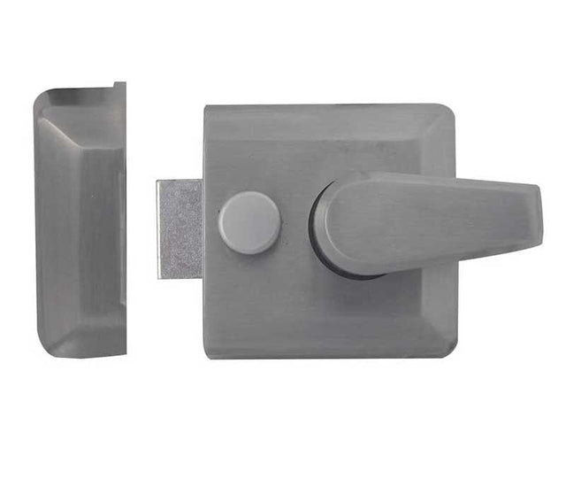 Frelan Hardware Locks & Latches Satin Chrome Frelan - SC Narrow nightlatch
