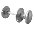 Frelan Hardware Door Furniture Satin Chrome / No Frelan - SC OVAL TURN &REL.5mm SPINDLE