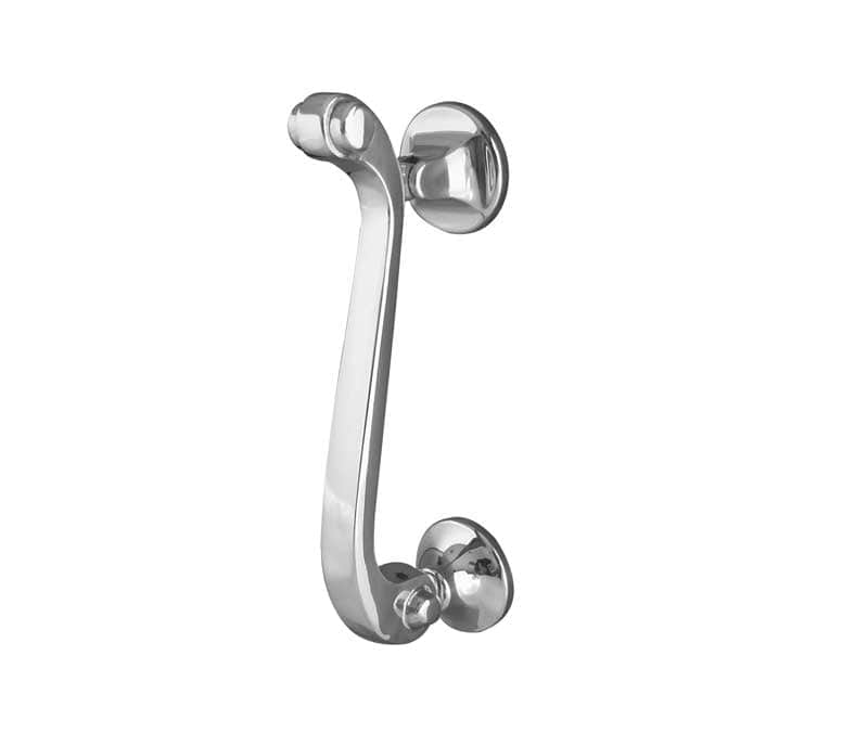 Frelan Hardware Door Furniture Polished Chrome Frelan - Scroll Door Knocker - Polished Chrome