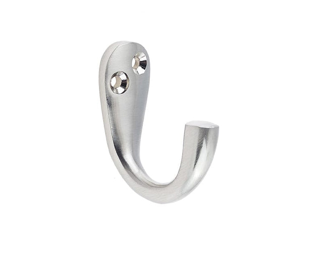 Frelan Hardware Accessories Satin Nickel / Single Coat Hooks Frelan - Single Robe Hook - Satin Nickel