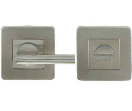 Frelan Hardware Door Furniture Satin Stainless Steel / No / Easy Turn & Release Frelan - Square Easy Turn & Release - Grade 304 Satin Stainless Steel