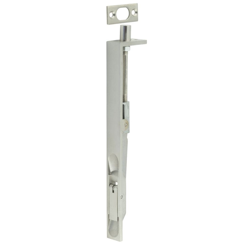 Frelan Hardware Accessories Satin Stainless Steel / Flush Bolts / 200mm / 8" Frelan - Square Profile Lever Action Flush Bolts 200x20mm - Grade 304 Satin Stai