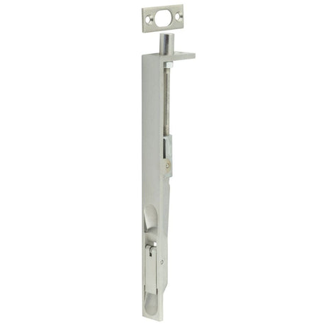 Frelan Hardware Accessories Satin Stainless Steel / Flush Bolts / 200mm / 8" Frelan - Square Profile Lever Action Flush Bolts 200x20mm - Grade 304 Satin Stai