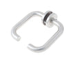 Frelan Hardware Door Furniture Satin Stainless Steel / Round Rose Frelan - SSS Grade 4 return to door lever on rose