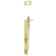 Frelan Hardware Accessories Brass Finish Frelan - Stainless Steel Flush Bolts JSS50 Brass Finish 150mm x 20mm Square Forend