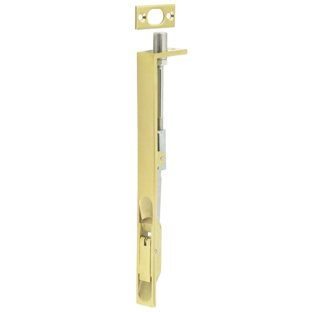 Frelan Hardware Accessories Brass Finish Frelan - Stainless Steel Flush Bolts JSS51 Brass Finish 203mm x 20mm Square Forend