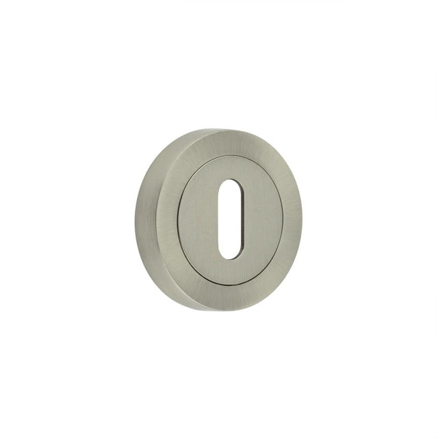 Frelan Hardware Door Furniture Satin Nickel / Mortice Key Profile Escutcheons Frelan - Standard Escutcheon - Satin Nickel