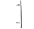 Frelan Hardware Cabinet Hardware Polished Stainless Steel / Cabinet Pull Handles / 184mm c/c Frelan - T Bar Cabinet Handle 244mm (184mm Centres) - Grade 202 Polished Stainle