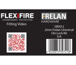 Frelan Hardware Accessories Default Title / DIN Lock Intumescent Kits Frelan - Universal kit for DIN locks 60 minute 2mm