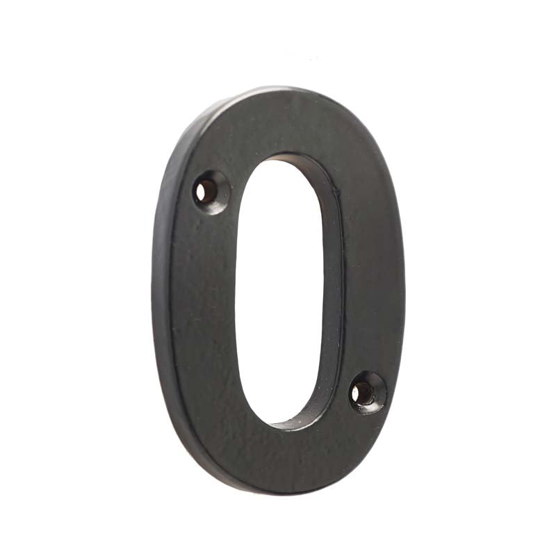 Frelan Hardware Door Furniture Beeswax / Numerals / 0 Frelan - Valley Forge 75mm Numeral 0 - Beeswax