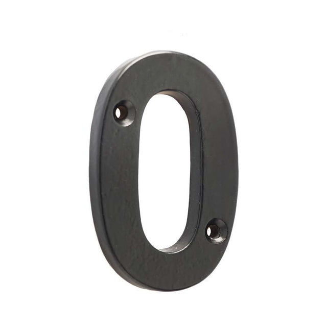 Frelan Hardware Door Furniture Beeswax / Numerals / 0 Frelan - Valley Forge 75mm Numeral 0 - Beeswax