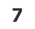 Frelan Hardware Door Furniture Black / Numerals / 7 Frelan - Valley Forge 75mm Numeral 7 - Black