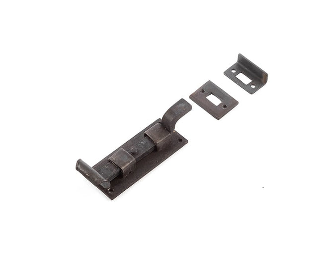 Frelan Hardware Accessories Beeswax / Cranked Surface Bolts / 90mm Frelan - Valley Forge 90mm Necked Bolt - Beeswax