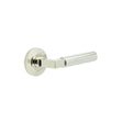 Frelan Hardware Door Furniture Polished Nickel Frelan - Westminster Door Handles Chamfered Rose Polished Nickel