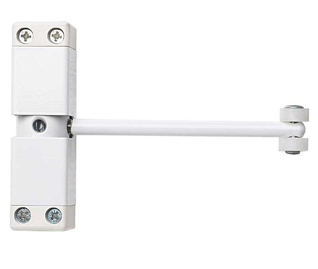 Frelan Hardware Door Furniture White / Door Closers Frelan - White spring arm door closer