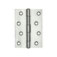 Frelan Hardware Hinges Zinc Plated / Butt Hinges / 4" x (102mm) Frelan - ZP 102mm Steel Butt Hinge