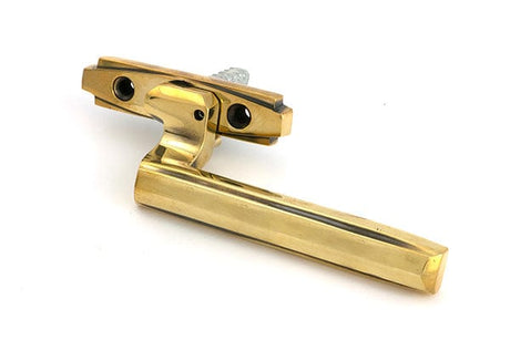 From The Anvil Window Furniture Aged Brass / Left Hand / Yes From The Anvil - Aged Brass Art Deco Espag - LH