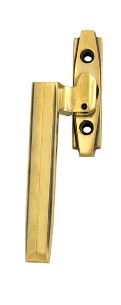From The Anvil Window Furniture Aged Brass / Left Hand / Yes From The Anvil - Aged Brass Art Deco Espag - LH