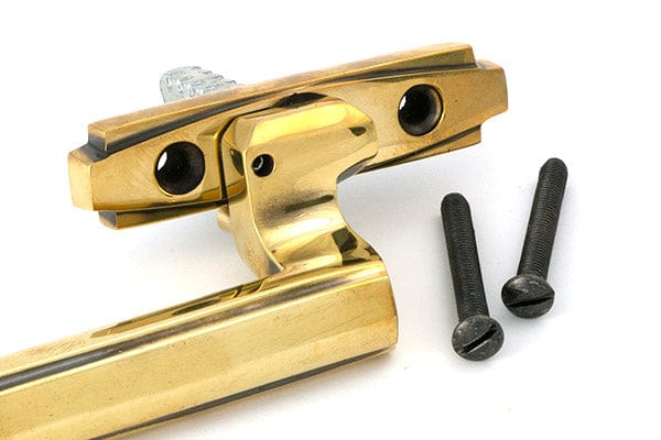From The Anvil Window Furniture Aged Brass / Right Hand / Yes From The Anvil - Aged Brass Art Deco Espag - RH