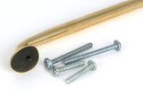 From The Anvil Cabinet Hardware Aged Brass / Cabinet Pull Handles / Medium From The Anvil - Aged Brass Moore Pull Handle - Medium