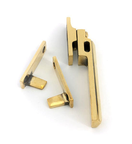 From The Anvil Window Furniture Aged Brass / Yes / Night Vent From The Anvil - Aged Brass Night-Vent Locking Art Deco Fastener