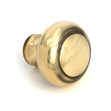 From The Anvil Cabinet Hardware Aged Brass / Cabinet Knobs / Large From The Anvil - Aged Brass Regency Cabinet Knob - Large