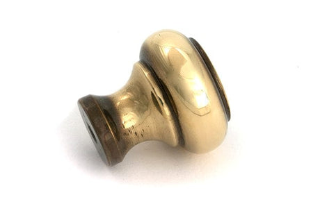 From The Anvil Cabinet Hardware Aged Brass / Cabinet Knobs / Small From The Anvil - Aged Brass Regency Cabinet Knob - Small