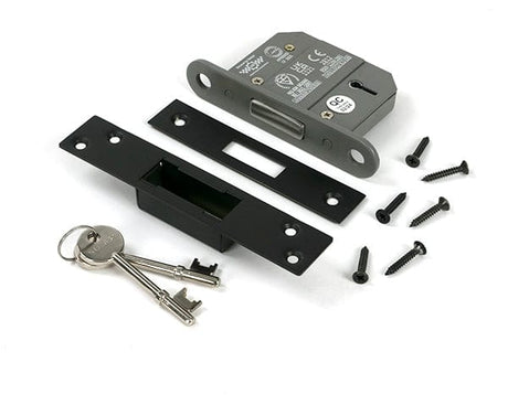 From The Anvil Locks & Latches Aged Bronze / 5 Lever Deadlocks / 2.5" / 65mm From The Anvil - Aged Bronze 2.5" 5 Lever BS Dead Lock