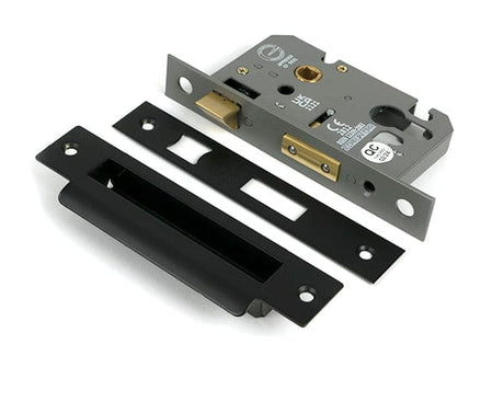 From The Anvil Locks & Latches Aged Bronze / DIN Euro Sash Lock / 2.5" / 65mm From The Anvil - Aged Bronze 2.5" Euro Profile Sash Lock