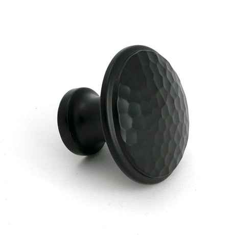 From The Anvil Cabinet Hardware Aged Bronze / Cabinet Knobs / Large From The Anvil - Aged Bronze Hammered Cabinet Knob - Large