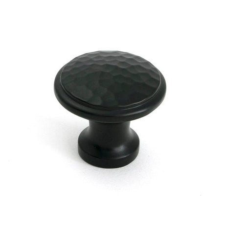 From The Anvil Cabinet Hardware Aged Bronze / Cabinet Knobs / Medium From The Anvil - Aged Bronze Hammered Cabinet Knob - Medium