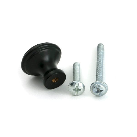 From The Anvil Cabinet Hardware Aged Bronze / Cabinet Knobs / Small From The Anvil - Aged Bronze Hammered Cabinet Knob - Small