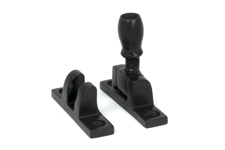 From The Anvil Window Furniture Aged Bronze / Sash Window Brighton Fasteners / Yes From The Anvil - Aged Bronze Mushroom Brighton Fastener - Narrow (Square)