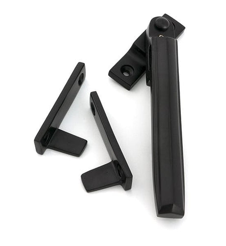 From The Anvil Window Furniture Aged Bronze / Yes / Night Vent From The Anvil - Aged Bronze Night-Vent Locking Art Deco Fastener
