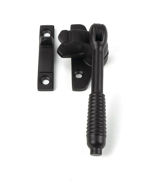From The Anvil Window Furniture Aged Bronze / Yes / Night Vent From The Anvil - Aged Bronze Night-Vent Locking Reeded Fastener (Steel Window)