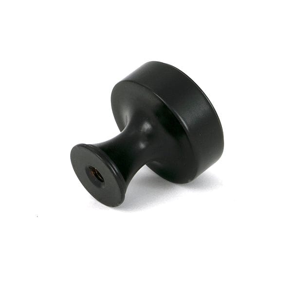 From The Anvil Cabinet Hardware Aged Bronze / Cabinet Knobs / 25mm Dia. From The Anvil - Aged Bronze Scully Cabinet Knob - 25mm