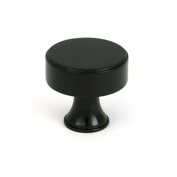 From The Anvil Cabinet Hardware Aged Bronze / Cabinet Knobs / 32mm Dia. From The Anvil - Aged Bronze Scully Cabinet Knob - 32mm