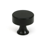 From The Anvil Cabinet Hardware Aged Bronze / Cabinet Knobs / 32mm Dia. From The Anvil - Aged Bronze Scully Cabinet Knob - 32mm