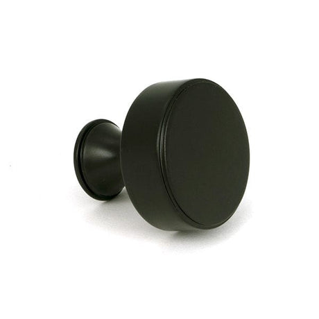 From The Anvil Cabinet Hardware Aged Bronze / Cabinet Knobs / 38mm Dia. From The Anvil - Aged Bronze Scully Cabinet Knob - 38mm