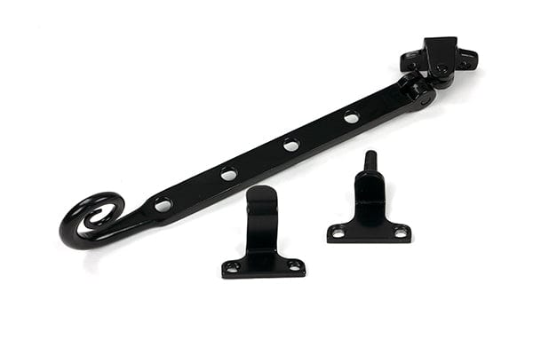From The Anvil Window Furniture Black / 10"/250mm From The Anvil - Black 10" Monkeytail Stay (Steel Window)