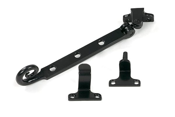 From The Anvil Window Furniture Black / 8"/200mm From The Anvil - Black 8" Monkeytail Stay (Steel Window)