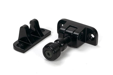 From The Anvil Window Furniture Black / Sash Window Brighton Fasteners / Yes From The Anvil - Black Beehive Brighton Fastener (Radiused)
